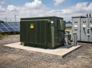 Oil-Immersed Power Transformer – Utility Substation