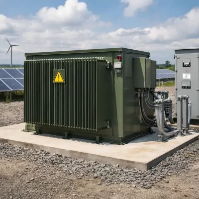 Oil-Immersed Power Transformer – Utility Substation
